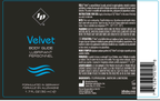 ID Velvet Silicone Lubricant 1.7oz – Ultra-Premium Silky Smooth Intimate Lubricant > Lube > Silicone