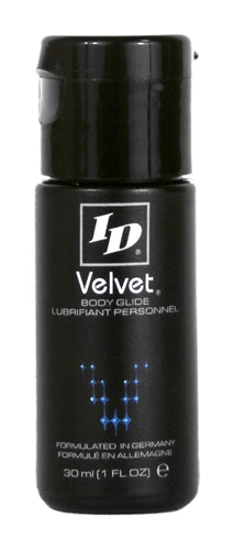 ID Velvet Silicone-Based Lubricant 1oz – Travel-Ready Silicone Lubricant Secondary image