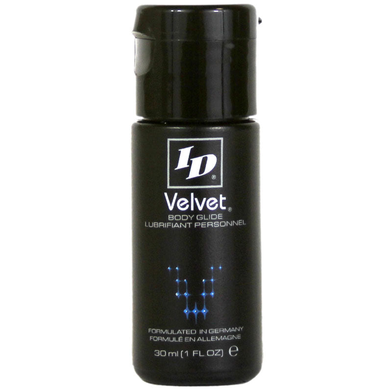 ID Velvet Silicone-Based Lubricant 1oz – Travel-Ready Silicone Lubricant > Lube > Silicone