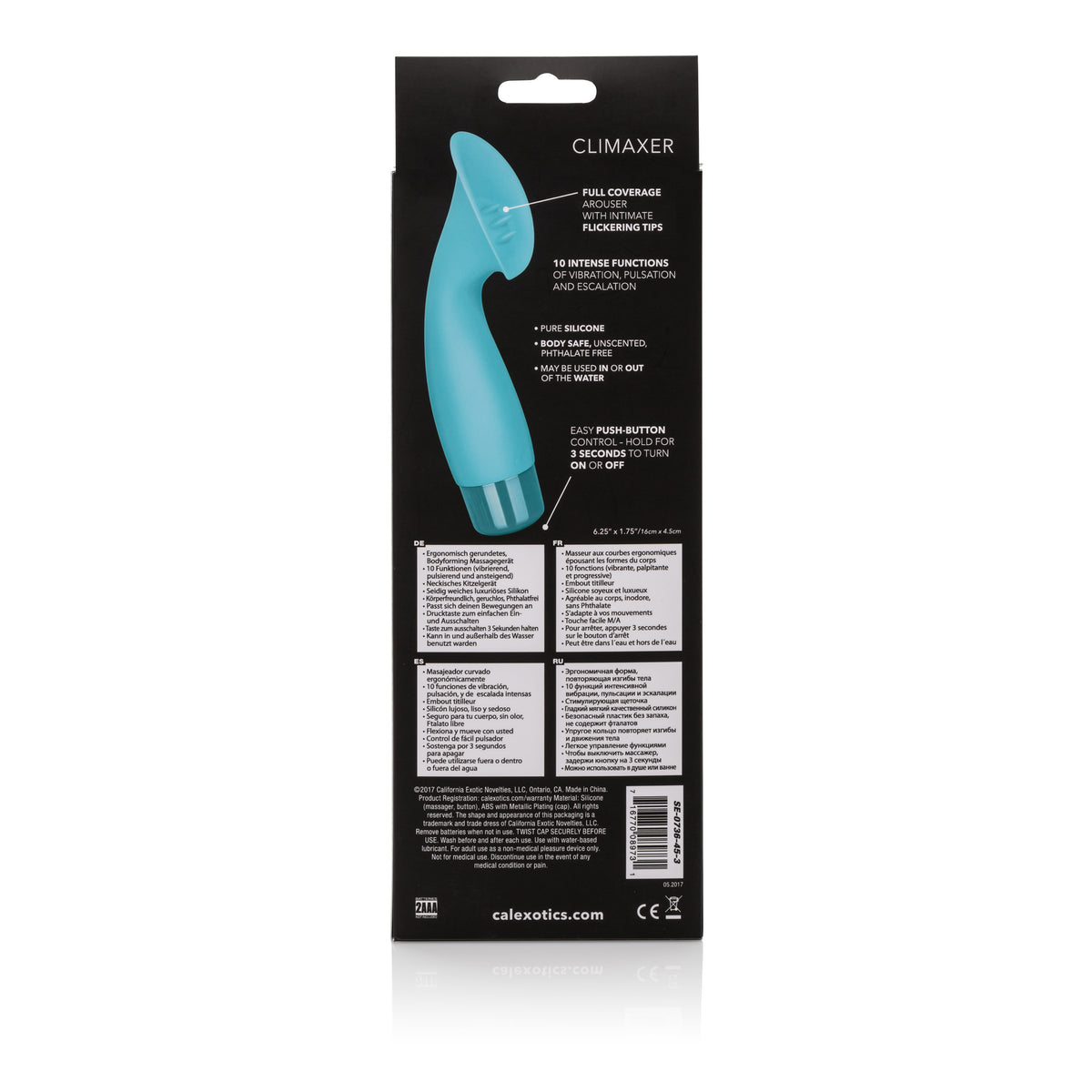 Eden Climaxer Silicone Waterproof Clitoral Vibrator 6.25 Inch > Sex Toys For Ladies > Clitoral Vibrators and Stimulators