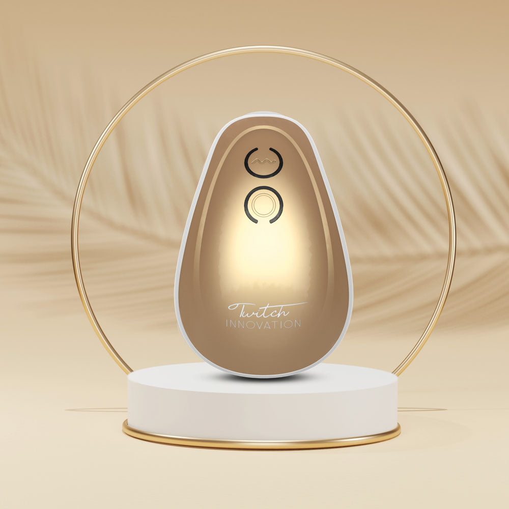 Twitch 1 Stimulator with Suction Gold STIMULATORS