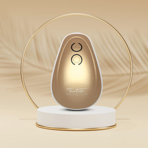Twitch 1 Stimulator with Suction Gold STIMULATORS