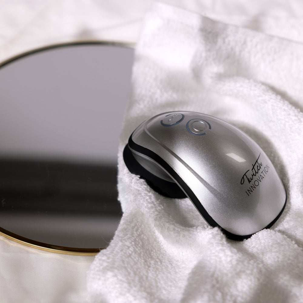 Twitch 1 Stimulator with Suction Silver Adult Sex Toy STIMULATORS