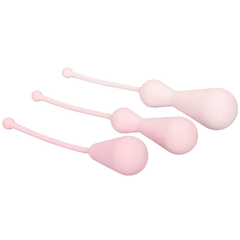 Inspire Weighted Silicone Kegel Training Kit – Three Weights Silicone Kegel Exercise Set > Sex Toys For Ladies > Kegel Exercise