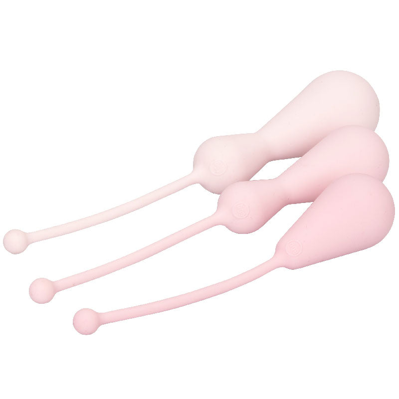 Inspire Weighted Silicone Kegel Training Kit – Three Weights Silicone Kegel Exercise Set > Sex Toys For Ladies > Kegel Exercise
