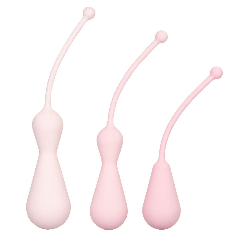 Inspire Weighted Silicone Kegel Training Kit – Three Weights Silicone Kegel Exercise Set Default Title > Sex Toys For Ladies > Kegel Exercise