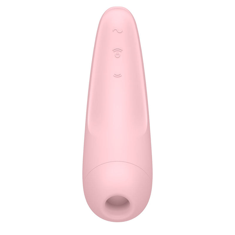 Satisfyer Curvy 2 Plus (Pink) – App Enabled Clitoral Massager > Sex Toys For Ladies > Air Pulsation