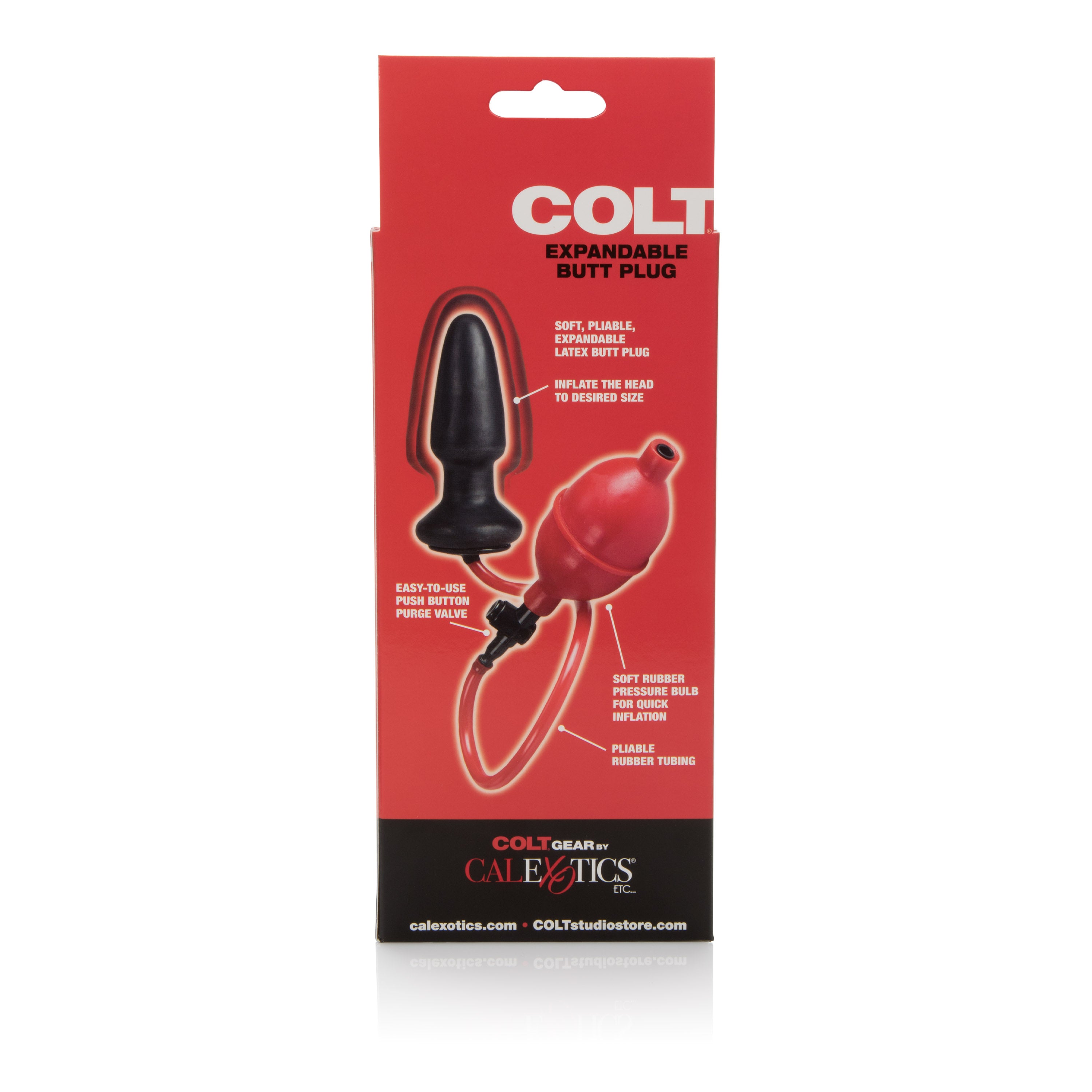 Colt Expandable Butt Plug – Adjustable Inflatable Anal Toy > Anal Range > Tunnel and Stretchers