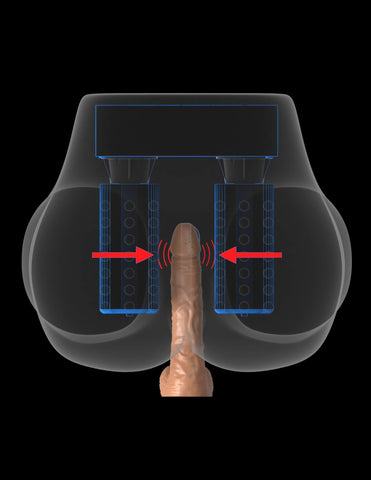 PDX Elite Milk Me Silly Light Masturbator with Realistic Texture > Sex Toys For Men > Assbators