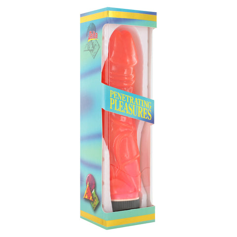 Jelly Vibrator Glitter Pink > Sex Toys For Ladies > Standard Vibrators