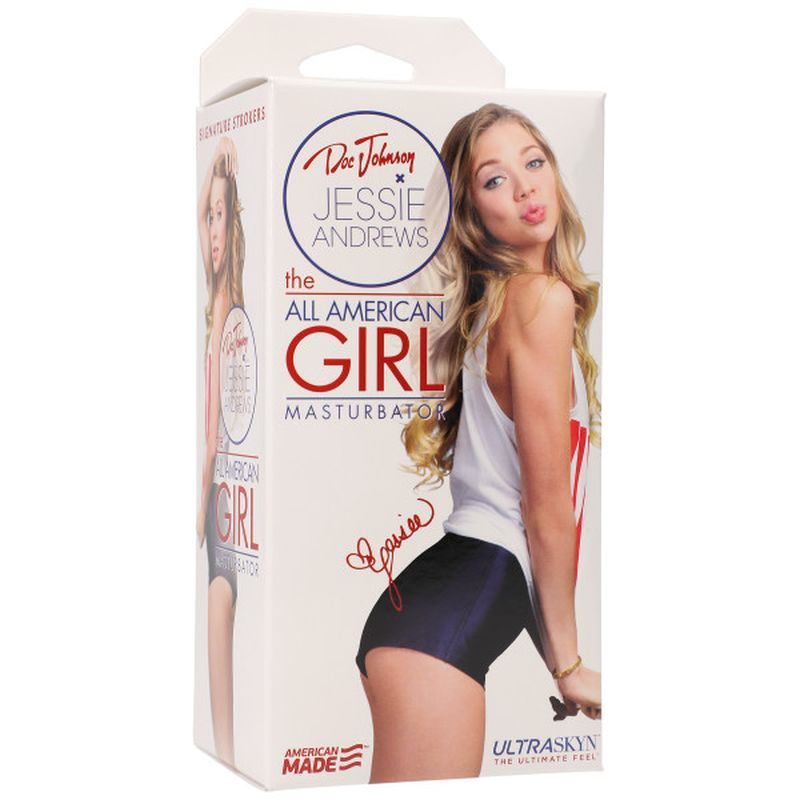 Jessie Andrews The All American Pussy – Lifelike ULTRASKYN Masturbator Stroker > Sex Toys For Men > Masturbators > Pornstar Main image