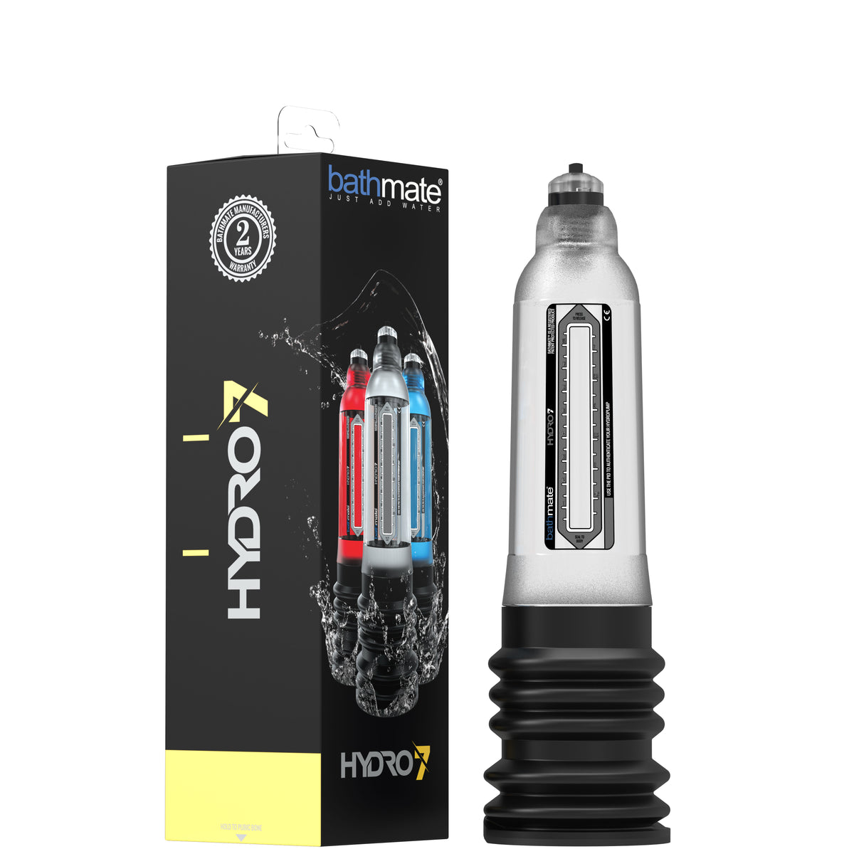Bathmate Hydro 7 (Clear) – Original Penis Pump - 5 - 7 Inches > Pumps > Penis Pumps
