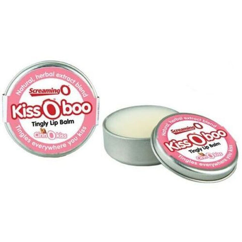 Screaming O KissOboo Cinnamon Tingly Edible Intimacy Balm STIMULATORS