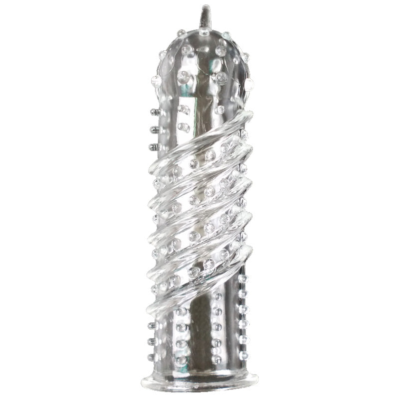 Clear Textured Orgasma Penis Sleeve Default Title > Sex Toys For Men > Penis Sleeves
