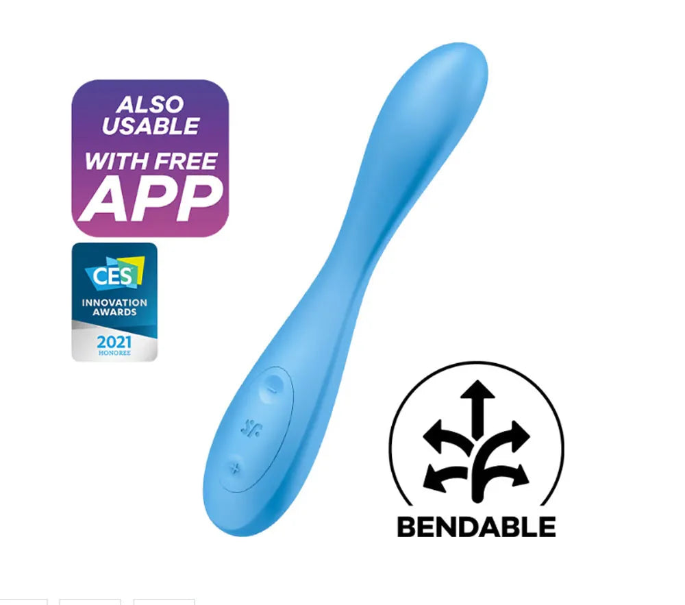Satisfyer G-Spot Flex 4 – USB Rechargeable Remote-Controlled Silicone Vibrator > Sex Toys > Remote Control Toys