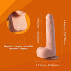 Kenzo App Controlled 9.5 Inch Large Realistic Thrusting Dildo > Dildos > Large Dildos