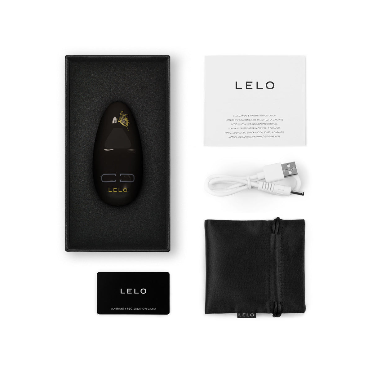 Lelo Nea 3 (Black) – Petite Clitoral Massager > Sex Toys For Ladies > Clitoral Vibrators and Stimulators