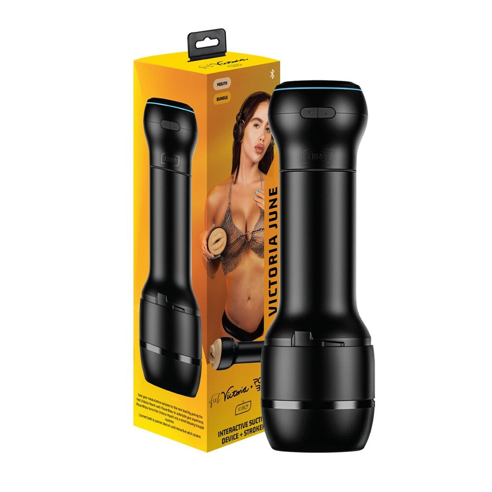 Kiiroo Combo Interactive Powerblow Victoria June Masturbator Default Title > Sex Toys For Men > Vibrating Masturbators