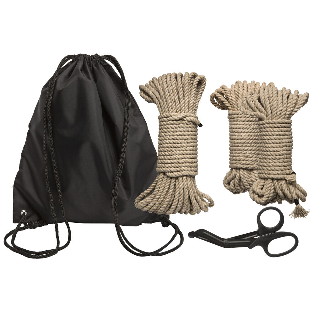 Kink Bind and Tie Initiation – 5 Piece Hemp Rope Bondage Kit Default Title > Bondage Gear > Rope Main image