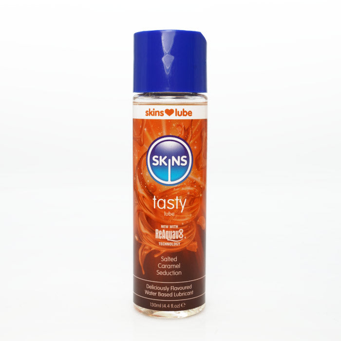 Skins Salted Caramel Waterbased Lubricant 130ml – Flavoured Intimate Gel Default Title > Lube > Flavoured