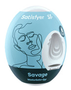 Satisfyer Savage 3-Pack Masturbator Eggs – Disposable Stretchy Male Masturbators > Sex Toys For Men > Masturbators Cup