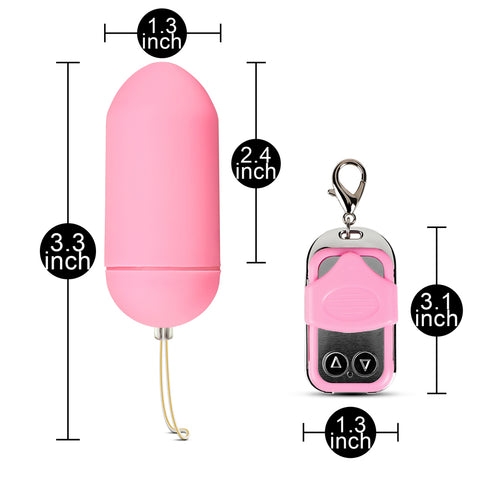 10 Function Remote Control Vibrating Pink Egg > Sex Toys For Ladies > Vibrating Eggs