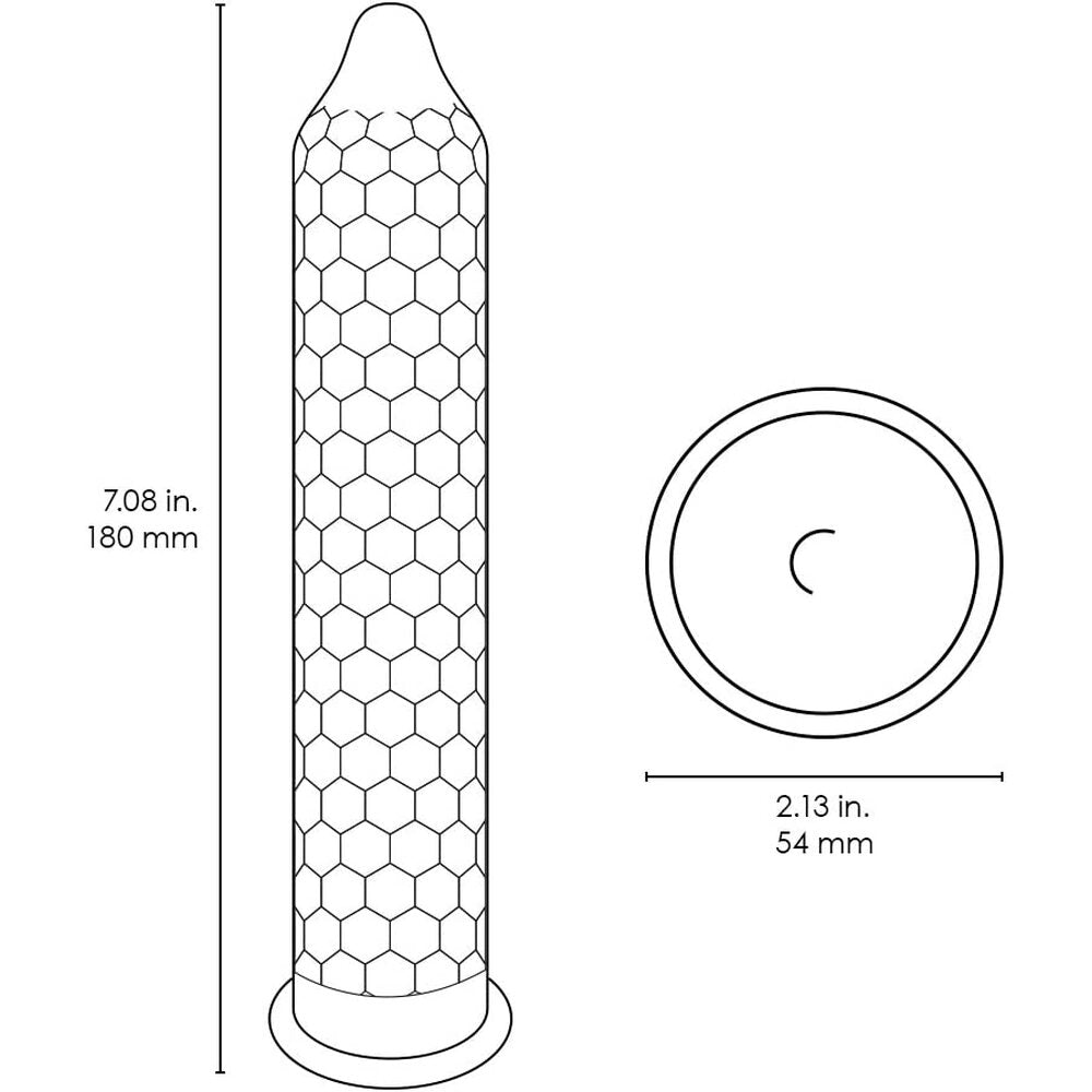Lelo Hex Original Condoms 3 Pack Condoms