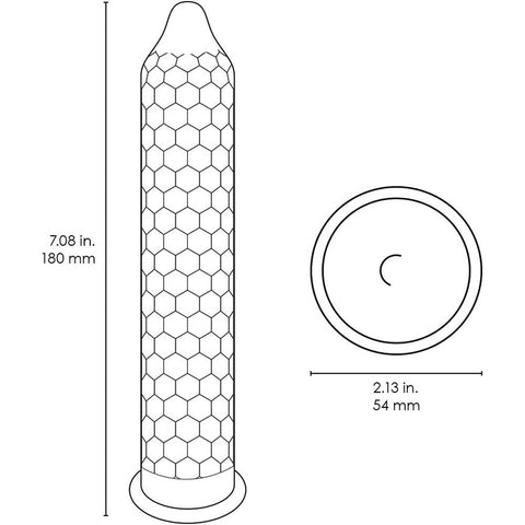 Lelo Hex Original Condoms 3 Pack Condoms