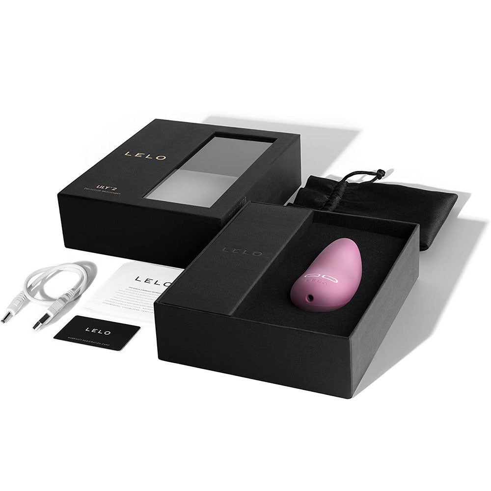 Lelo Lily 2 Rechargeable Clitoral Vibrator Pink Rose and Wisteri > Sex Toys For Ladies > Clitoral Vibrators and Stimulators