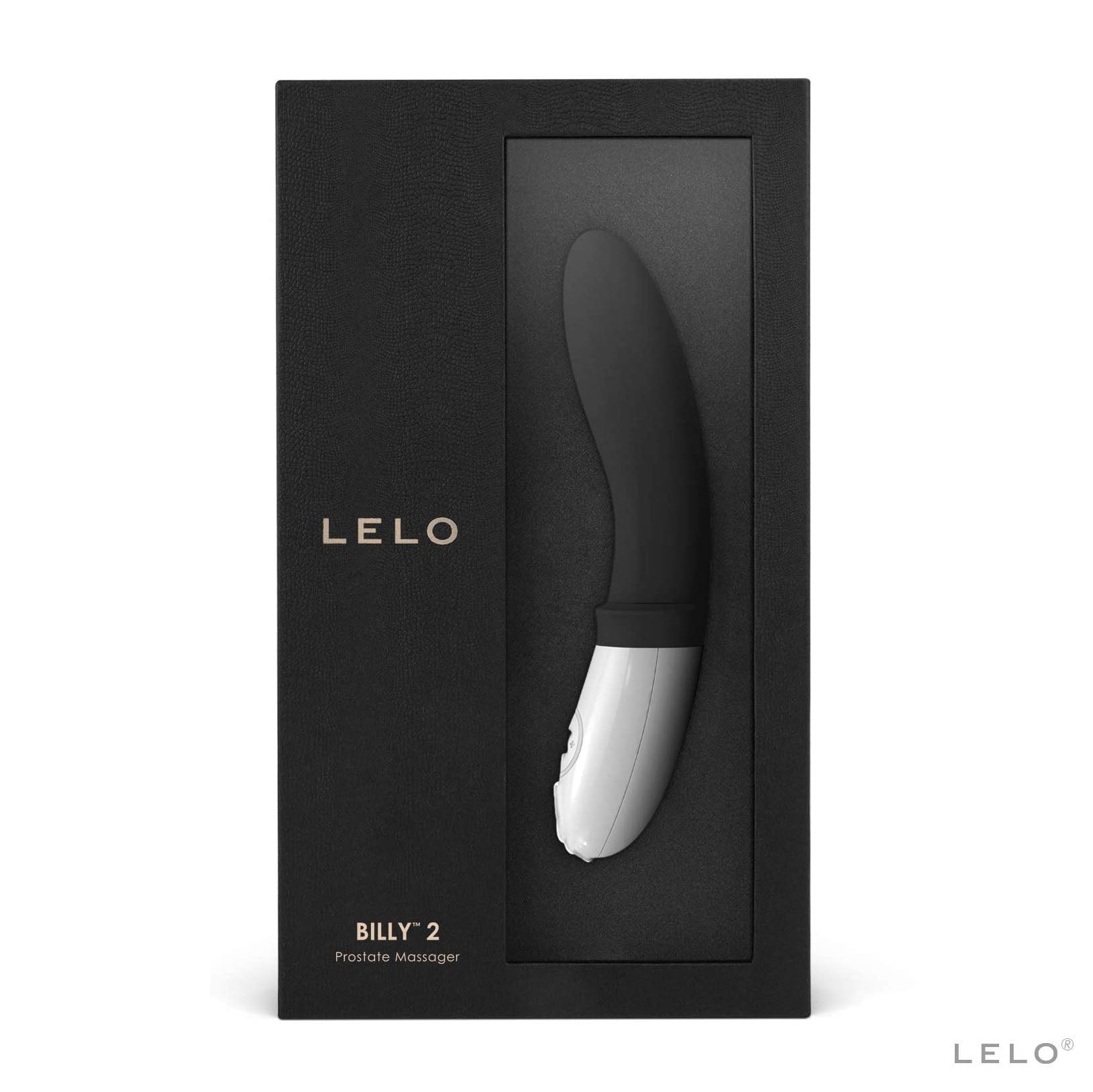 Lelo Billy 2 Deep Black Luxury Rechargeable Prostate Massager > Anal Range > Prostate Massagers