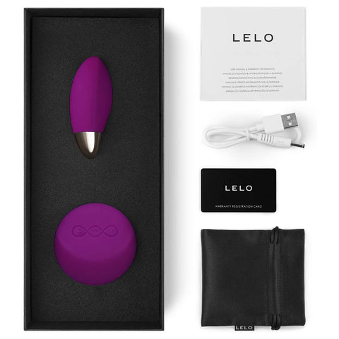 Lelo Lyla 2 Deep Rose Vibrating Bullet > Sex Toys For Ladies > Vibrating Eggs