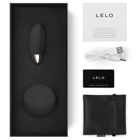 Lelo Lyla 2 Obsidian Black Vibrating Bullet > Sex Toys For Ladies > Vibrating Eggs