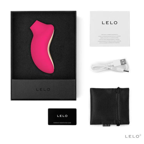 Lelo Sona Cerise Clitoral Masager > Sex Toys For Ladies > Clitoral Vibrators and Stimulators