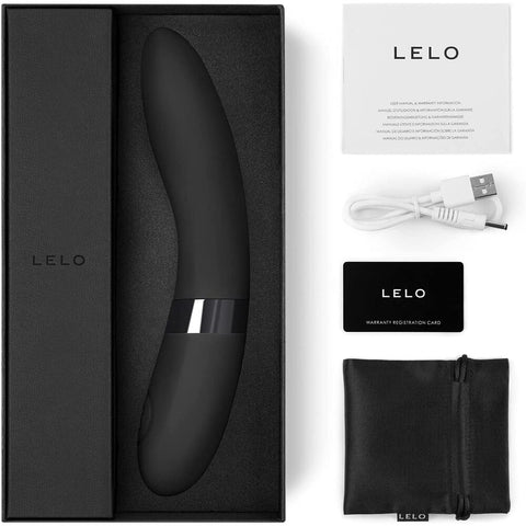 Lelo Elise 2 Dual Powered G Spot Vibrator Black Vibrators