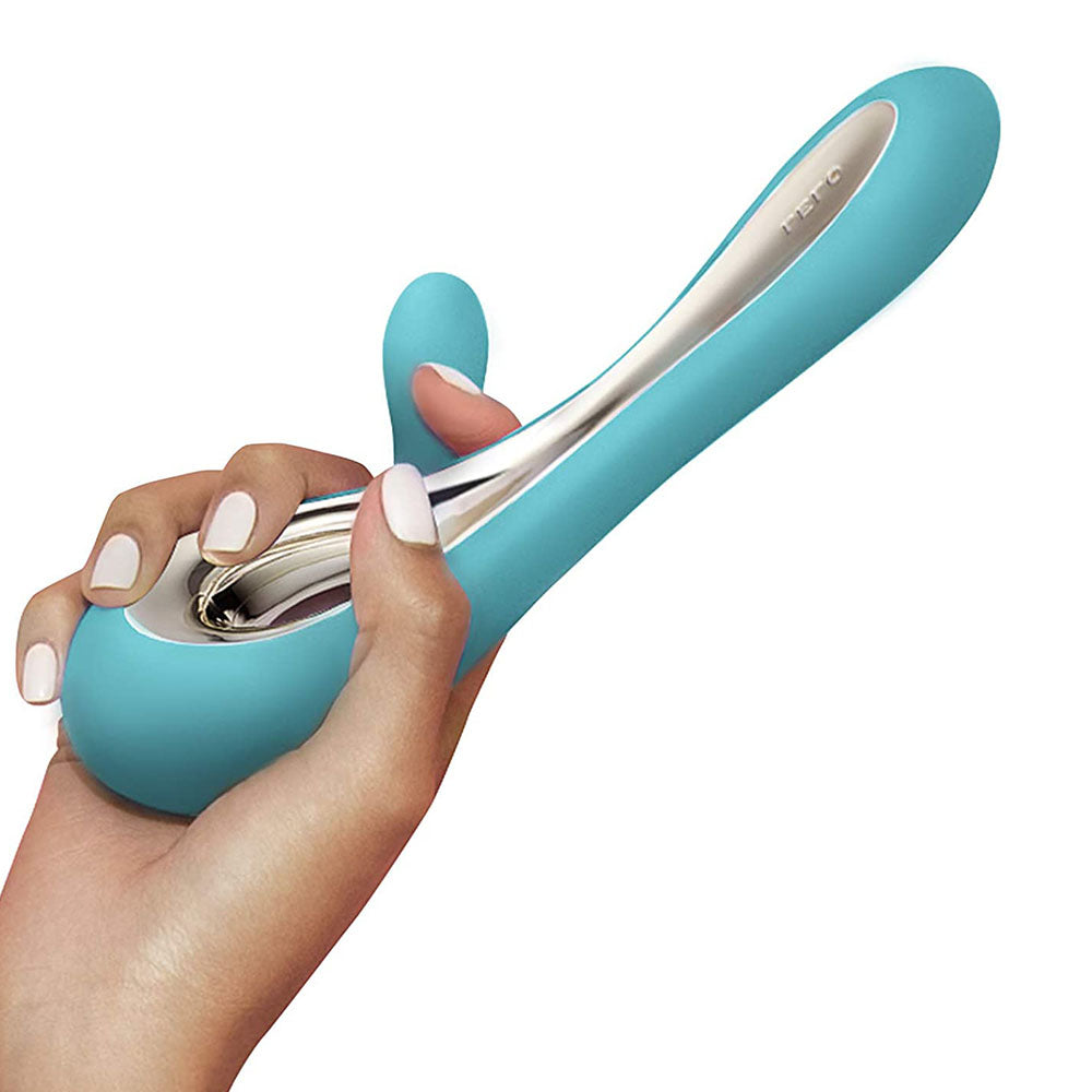 Lelo Soraya 2 Dual Rabbit Vibrator Aqua VIBRATORS-RABBIT