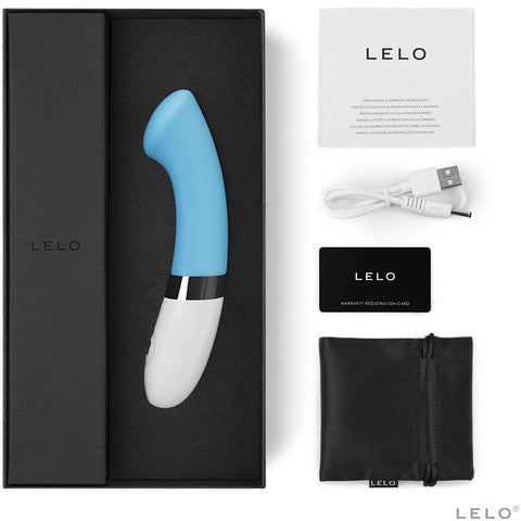 Lelo Gigi 2 Turquoise Blue G Spot Vibrator Vibrators