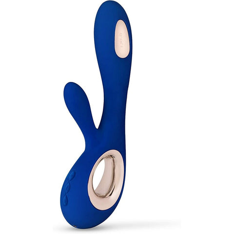 Lelo Soraya Wave Dual Action Vibrator Midnight Blue Default Title VIBRATORS-RABBIT
