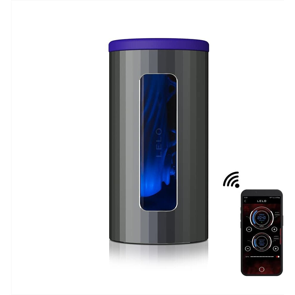 Lelo F1S V2X Masturbator Blue Default Title > Sex Toys For Men > Vibrating Masturbators