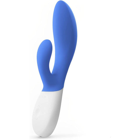 Lelo Ina Wave 2 Luxury Rechargeable Vibe Blue Default Title VIBRATORS-RABBIT