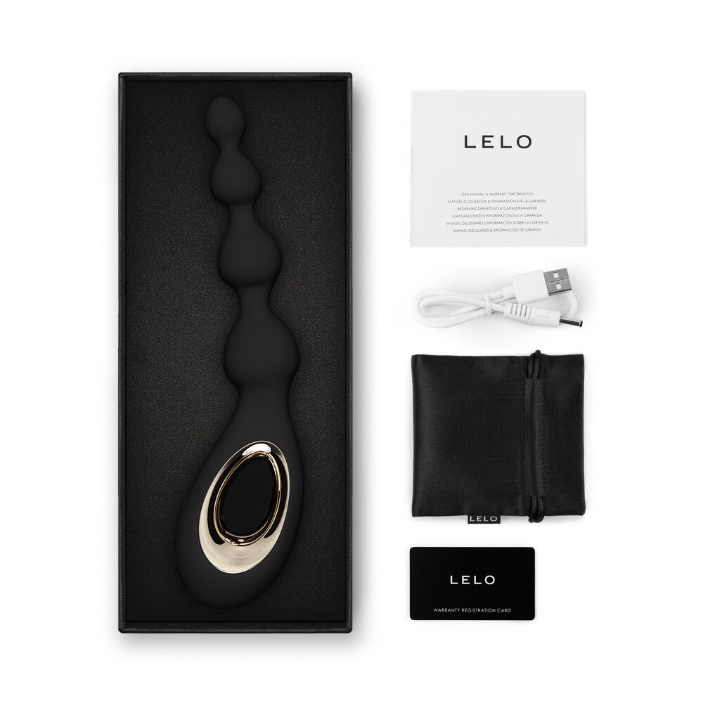 Lelo Soraya Anal Beads Massager Black > Anal Range > Anal Beads