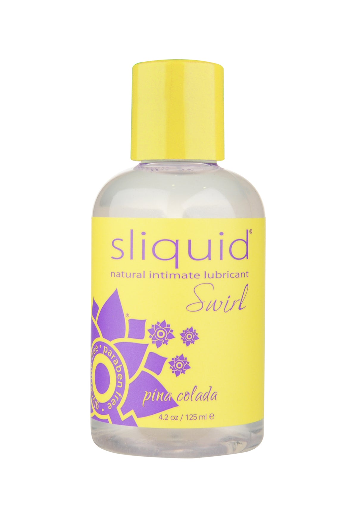 Sliquid Naturals Swirl Pina Colada Flavored Water-Based Lubricant 125ml > Lube > Flavoured