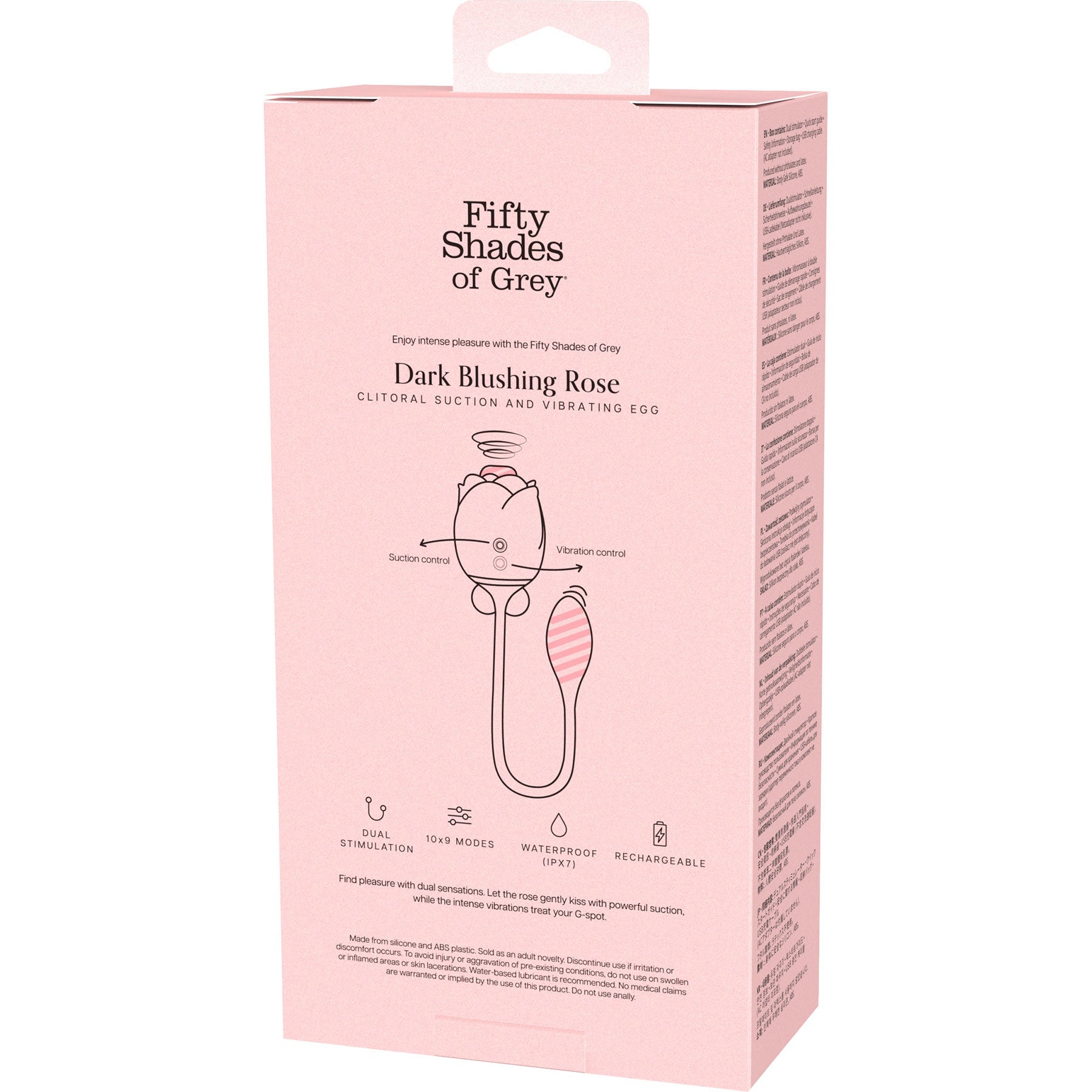 Fifty Shades of Grey Dark Blushing Rose > Sex Toys For Ladies > Rose Stimulators