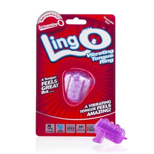 Screaming O LingO Rechargeable Tongue Vibrator – Soft Food-Grade SEBS Silicone > Vibrators > Unconventional