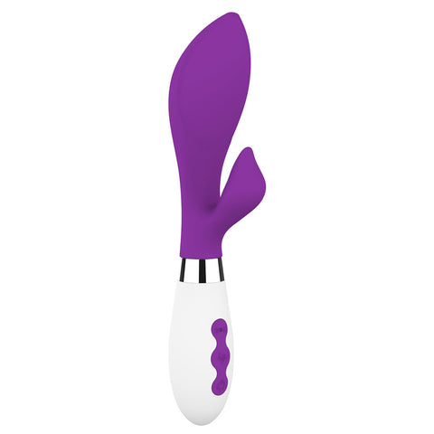 Achelois Rechargeable Vibrator Purple Default Title VIBRATORS-RABBIT