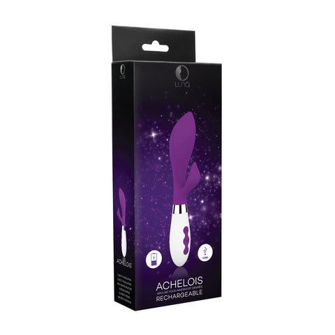 Achelois Rechargeable Vibrator Purple VIBRATORS-RABBIT
