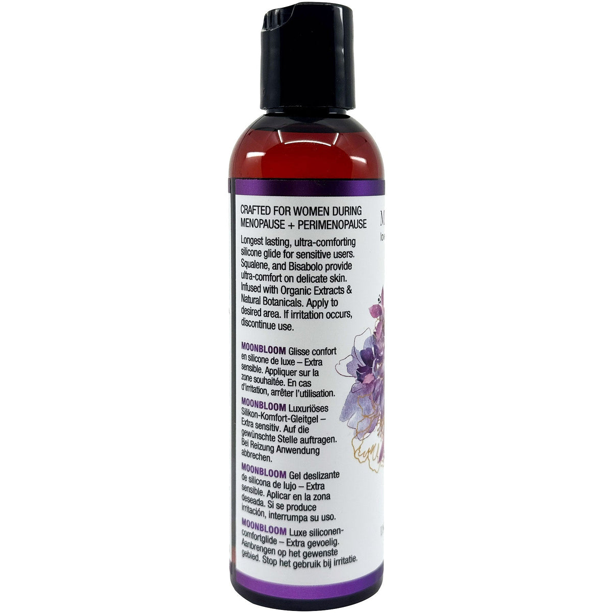 Intimate Earth Moon Bloom – Smooth Glide Silicone Lubricant 4oz > Lube > Silicone