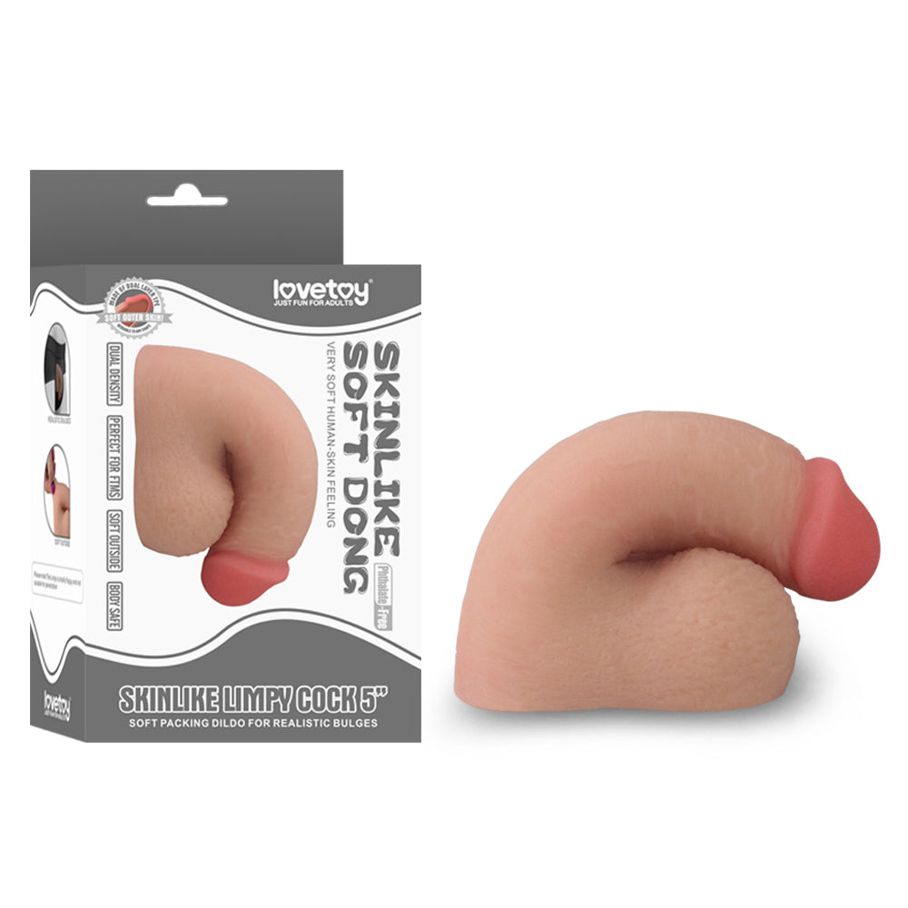 Lovetoy Skinlike Limpy Cock (Flesh Pink) 5 Inches – Skinlike Dildo 5 Inches Flesh Pink > Gender > Packers