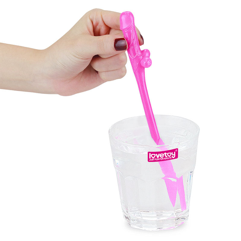 Lovetoy Pack of 9 Willy Straws (Blue, Pink, and Purple) – Novelty Party Straws > Novelties > Bachelor & Bachelorette Items