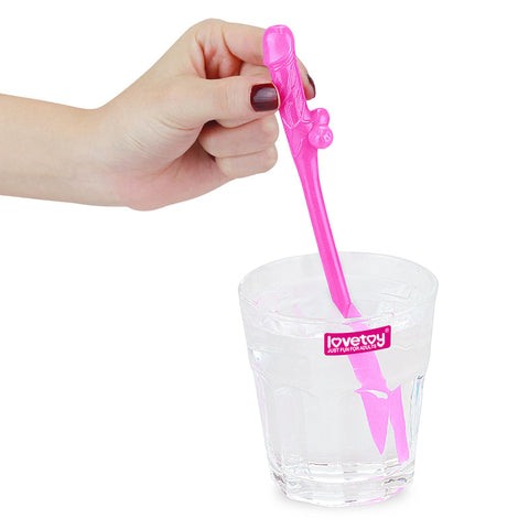 Lovetoy Pack of 9 Willy Straws (Blue, Pink, and Purple) – Novelty Party Straws > Novelties > Bachelor & Bachelorette Items