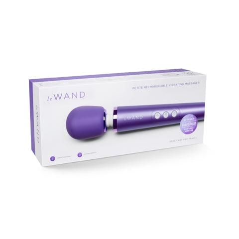 Le Wand Petite Rechargeable Vibrating Massager Violet Default Title > Sex Toys For Ladies > Wand Massagers and Attachments